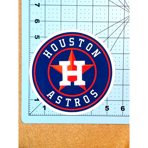 Astros High Quality Water Resistant Sticker Decal Multiple Sizes Available - Picture 2 of 4